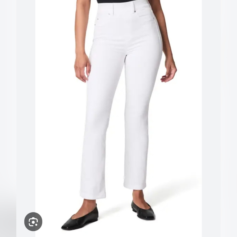 SPANX White Straight Leg Jeans Versatile Style